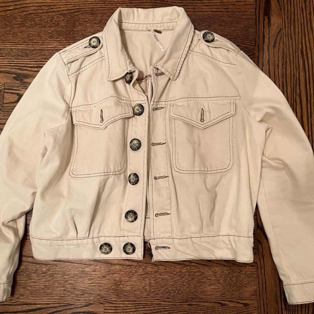 Free People Jean jacket